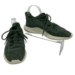 Adidas Tubular Shadow Running Shoes Women's Size 7.5 Heathered Green Athletic